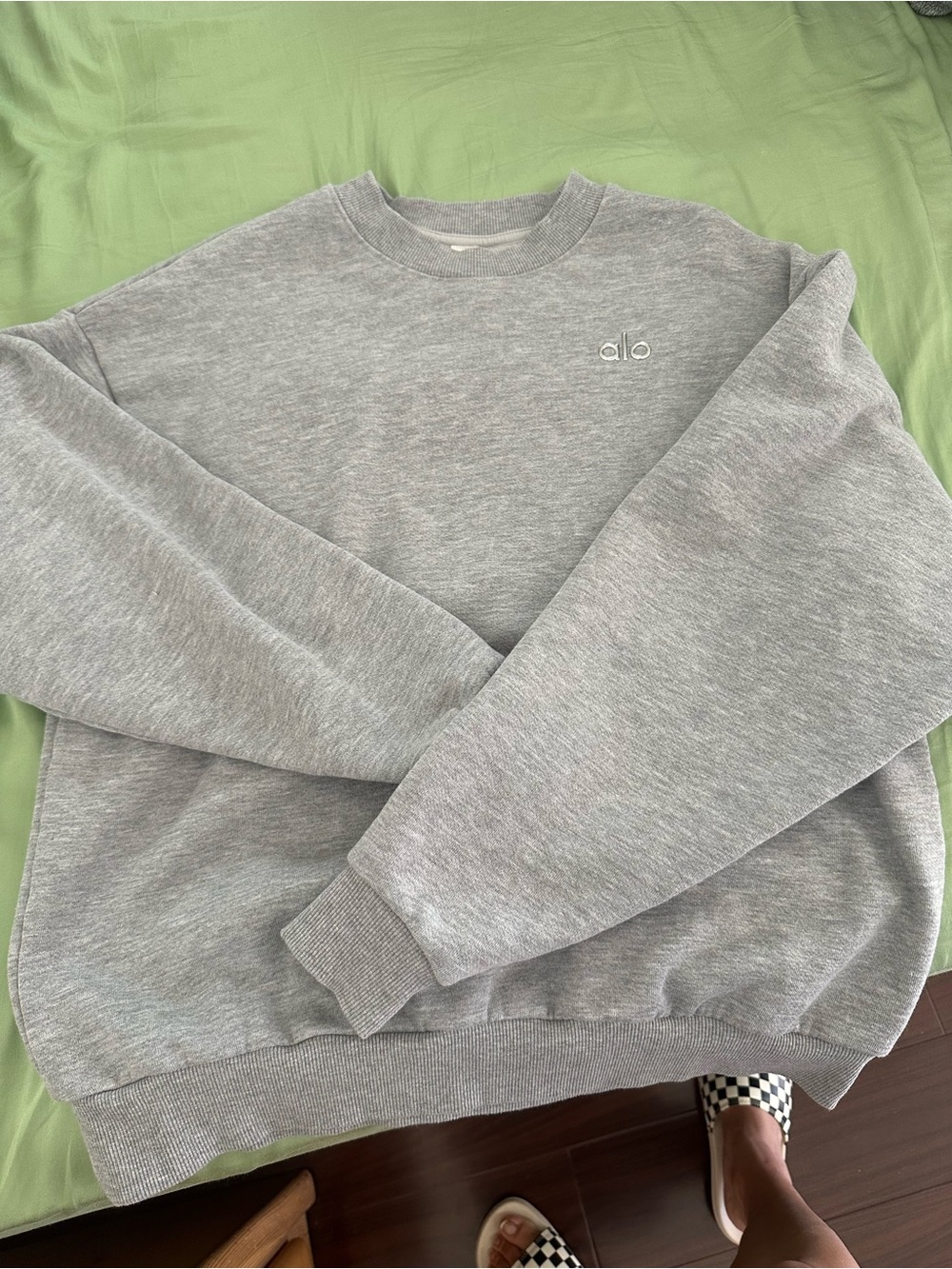 ALO Yoga Men's Crewneck Sweatshirt - Heather Gray